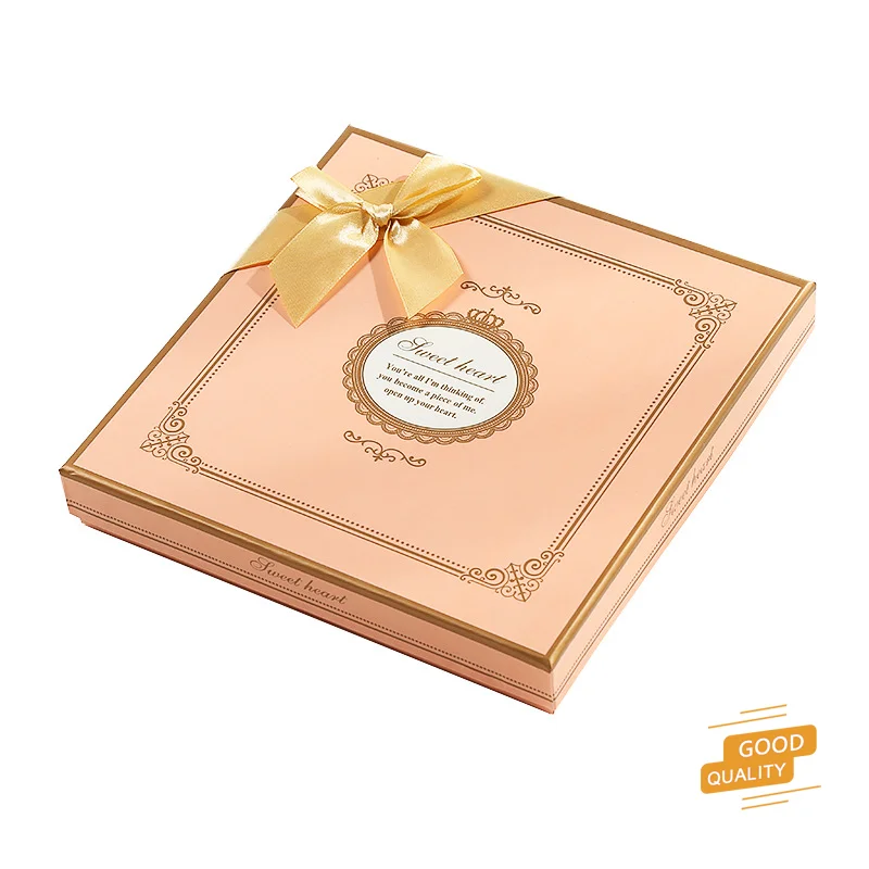 High Quality Custom Packaging Sweet Box Cardboard Sweet Packaging Present Box Chocolate Paper Gift Box