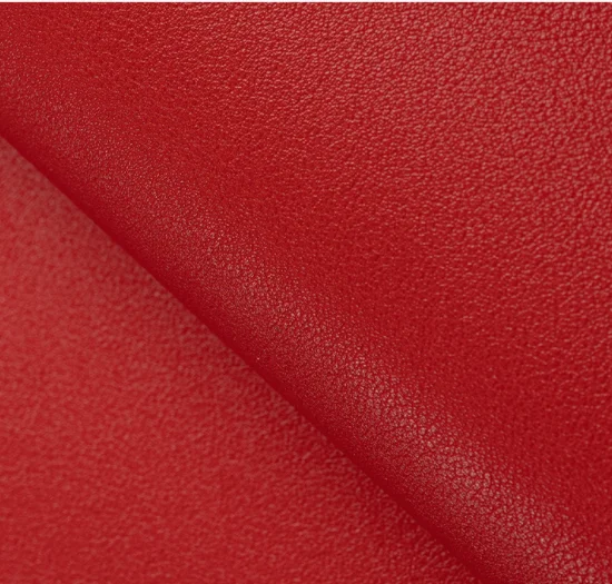 bothside pvc synthetic leather fabric for handbag  table mats mouse pads usage