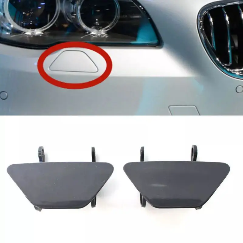 Bumper Headlight Washer Cap Cover For 2012 2013 BMW 535i F10 F18 2011