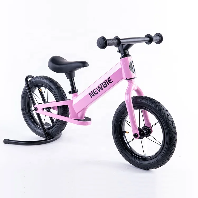 NEWBIE Custom 12 Inch One Piece Integrated Magnesium Frame Lightweight No Pedal Sport Balance Bike