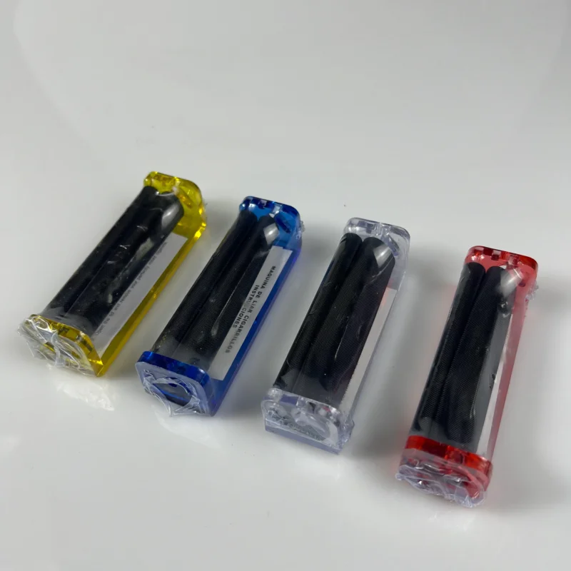 Portable Manual Cigarette Rolling Machine Mini color clear plastic cigarette maker