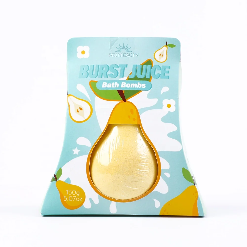 Manufacturer Wholesale Oem Custom Fizzy Shower Bombs Aromatherapy Bath Bubbles Women Relaxing Fruit Shaped Kids Bath Bombs