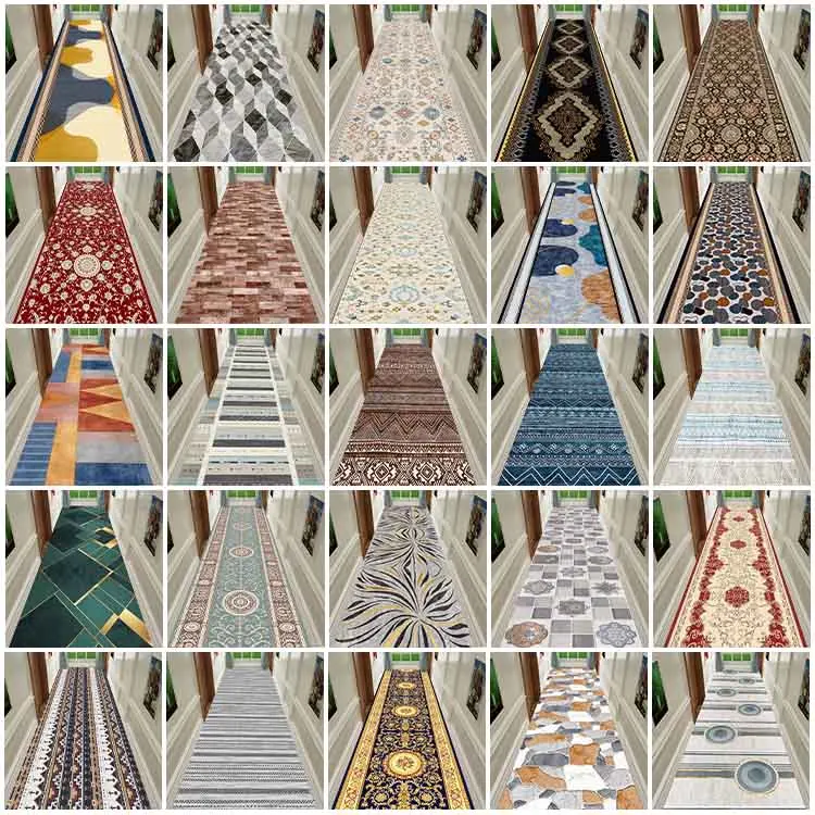 Staircase And Hallway Carpet Runner/ Bordered Carpet For The Hallway