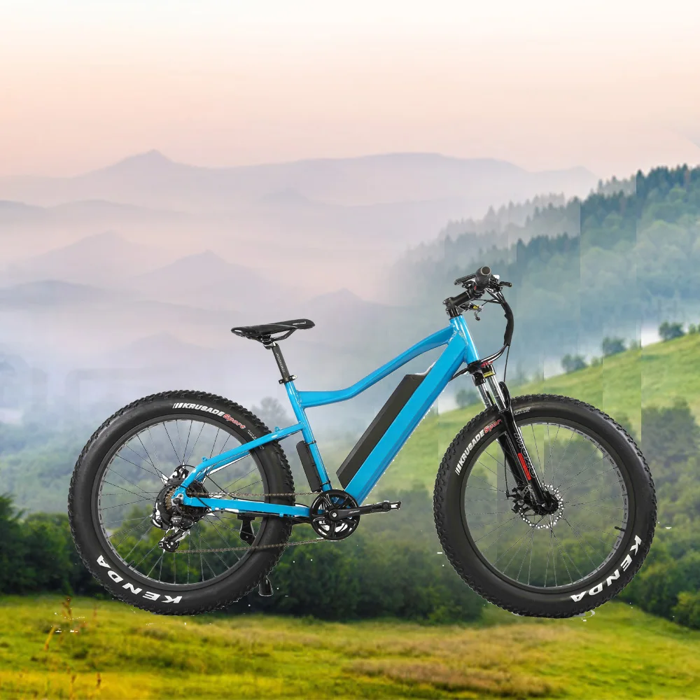 Aluminum throttle PAS intelligent controller ebike fat tire step-over electric mountain bike