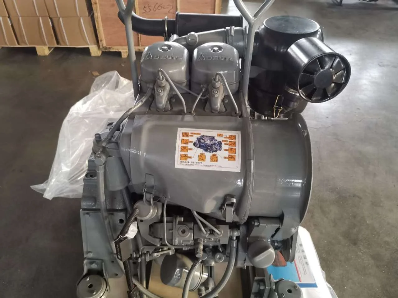  F2L912 дизельный двигатель deutz с воздушным
