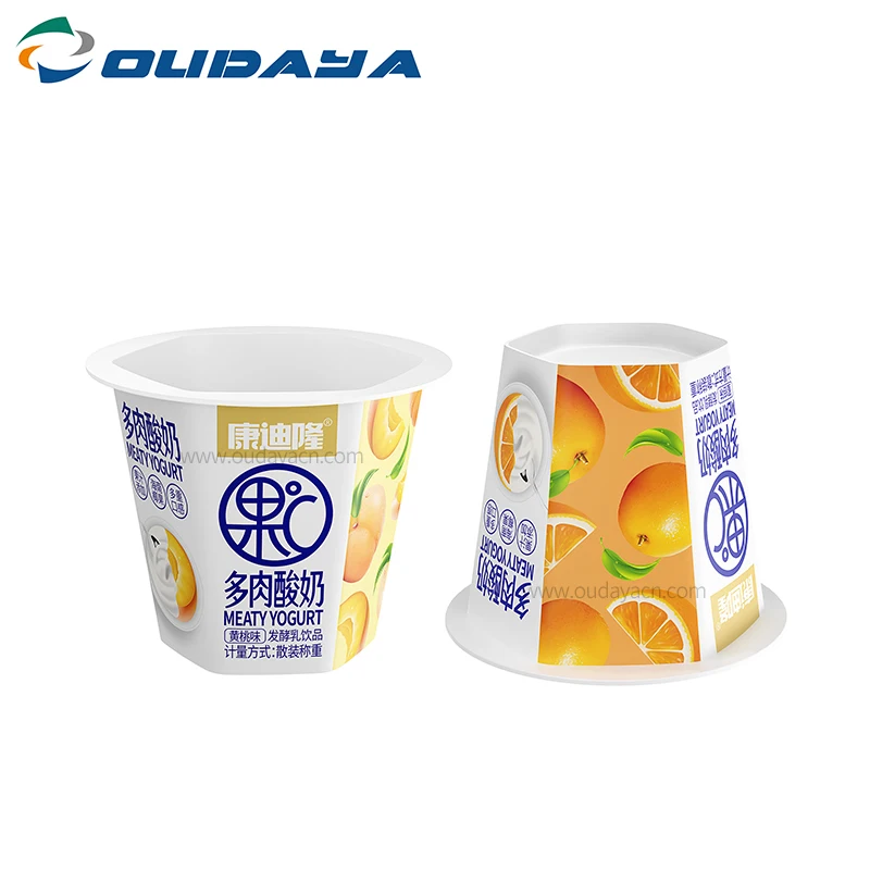 disposable plastic cup for yogurt packaging small jelly cup coffee drinks cup