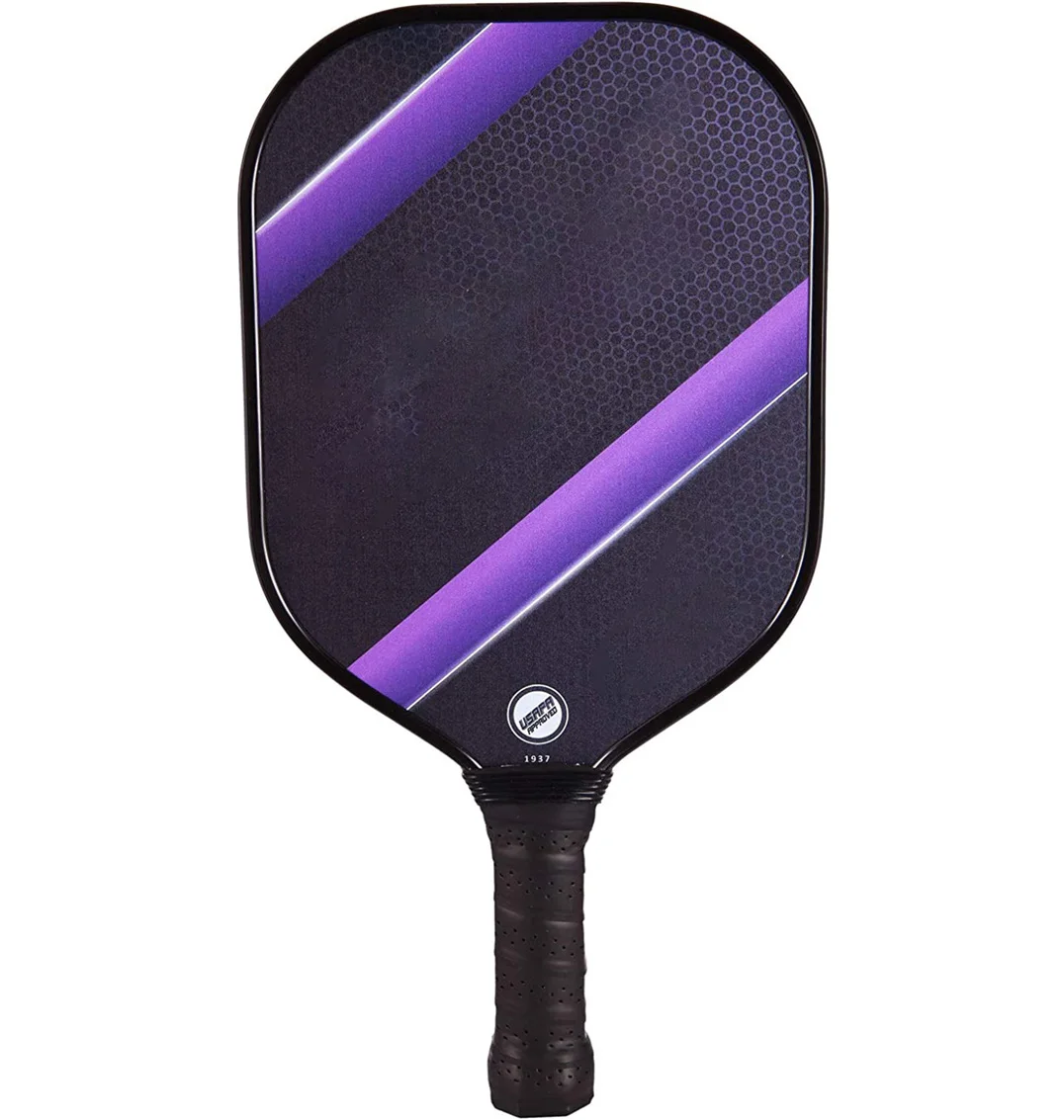 T700 Raw Carbon Fiber Tiny Surface Pickleball Paddle Honeycomb Core,Pickleball Sets, Pickleballs,Available  USAPA Approved
