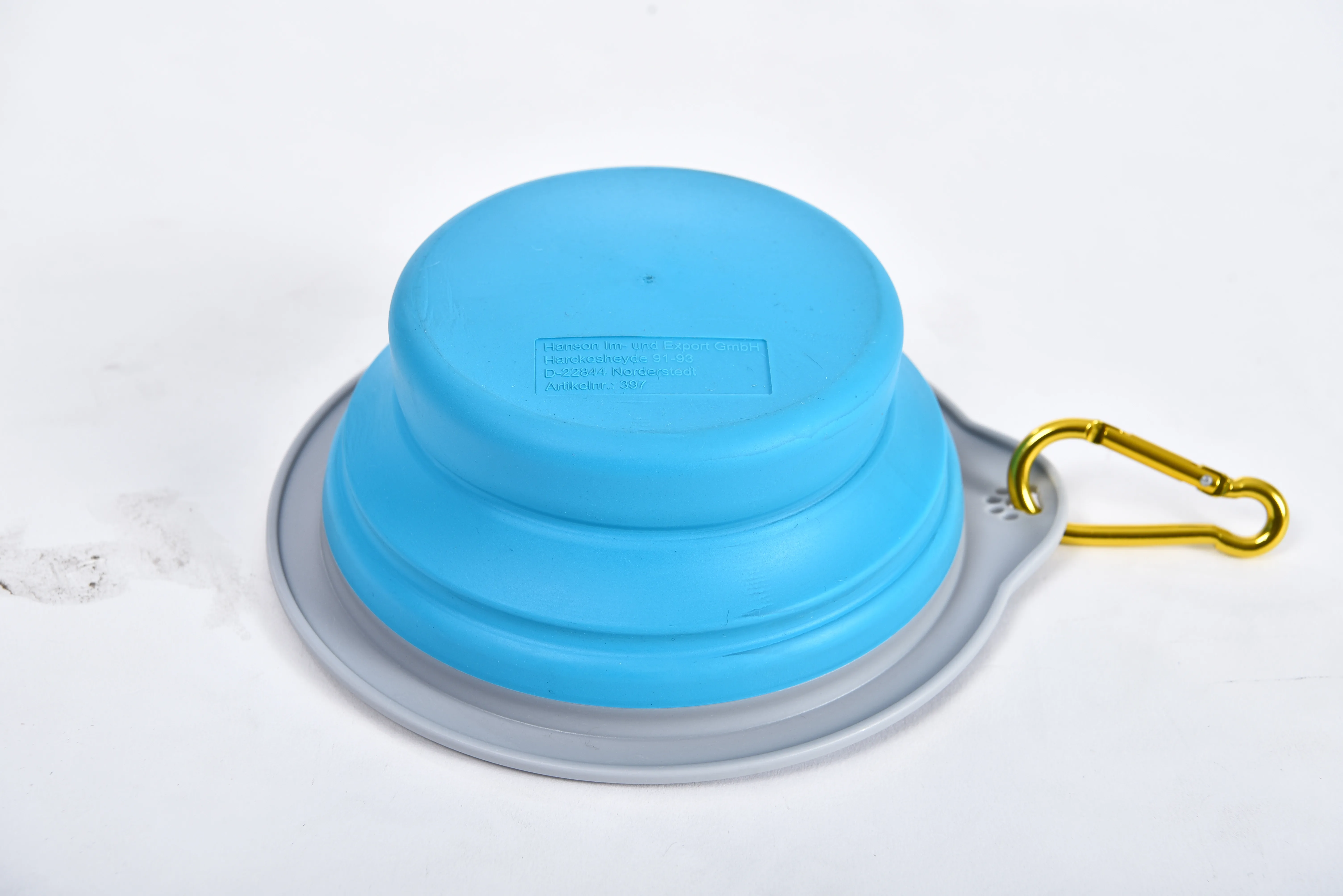 Multi-Colors Food Water Feeding Cup Dog Bowl, Portable Collapsible Silicone Foldable Pet Dog Bowl