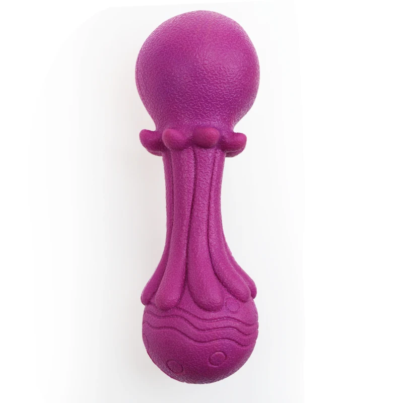 
eight-gourd fish bone puppy chew toy Custom Rubber Dog Toys 