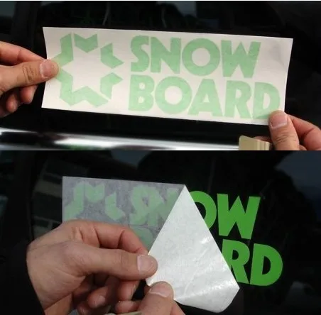 Custom printed UV protection waterproof PVC laptop vinyl transfer sticker