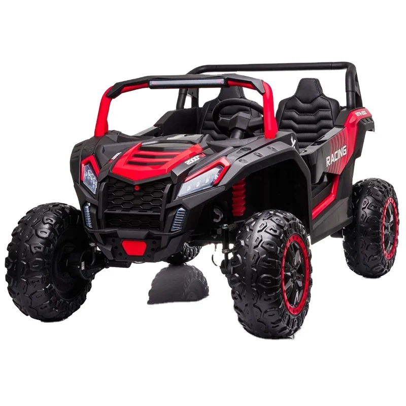 2024powerful rechargeable electric utv car for children 24V kids ride on car with two seat