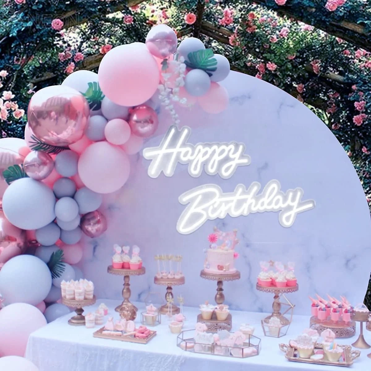 New Design Drop shipping LED Neon Sign Board Acrylic No MOQ Neon Custom Light Sign for Wedding Party