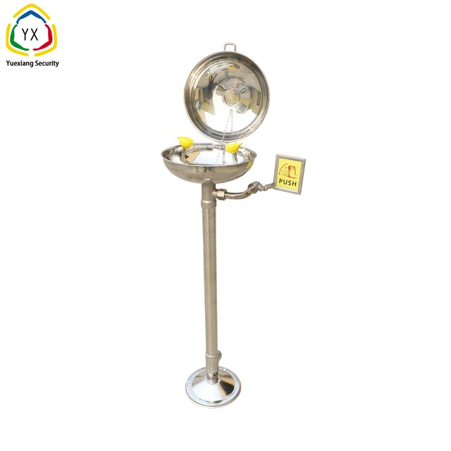 vertical emergency eye wash station laboratory use eye washer