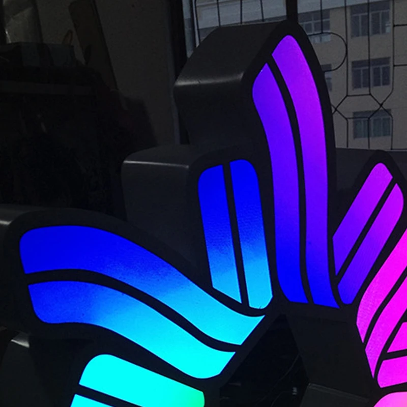 Custom Supermarket Store Shop Front Sign Led Board Panel Led Advertising Light Boxes Sign