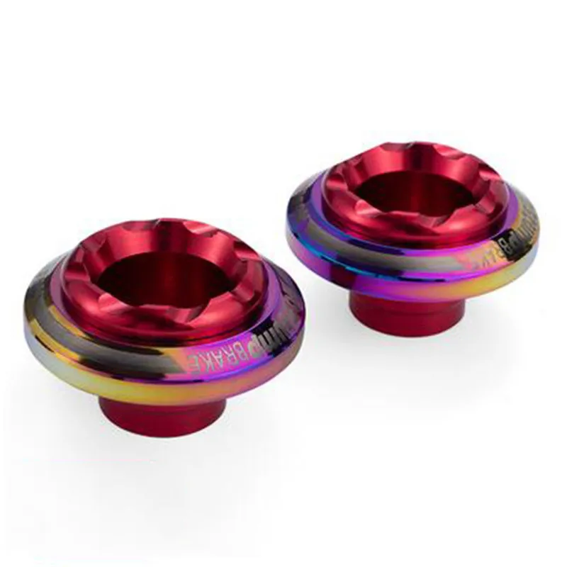 Electric Scooter Axel Cap Modified Titanium anti-fall Axle Cover for motorcycle universal front fork cup Damping Cup