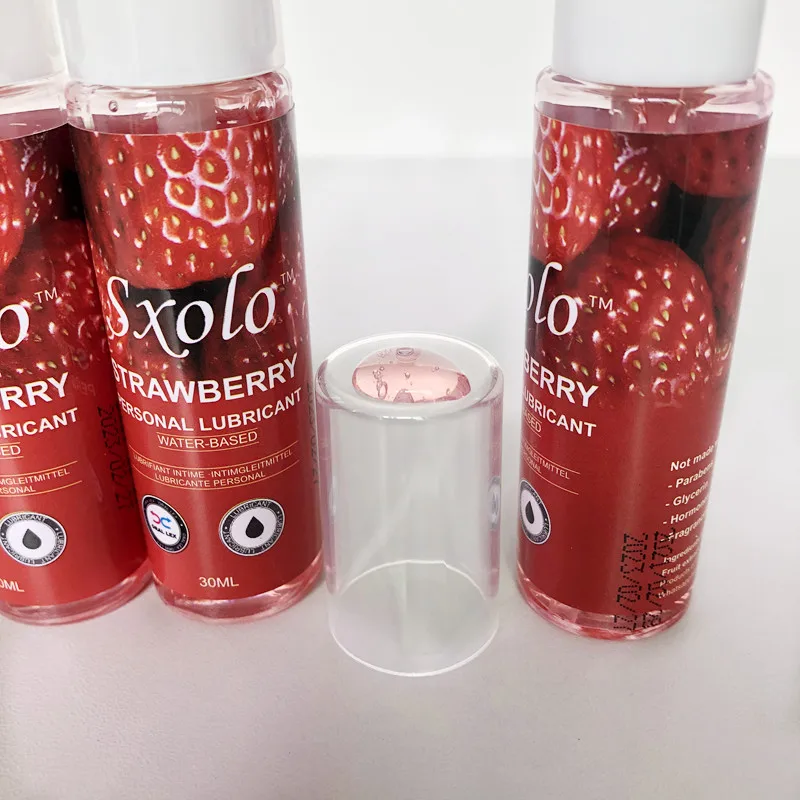 Органическая смазка для секса клубника SXOLO анального