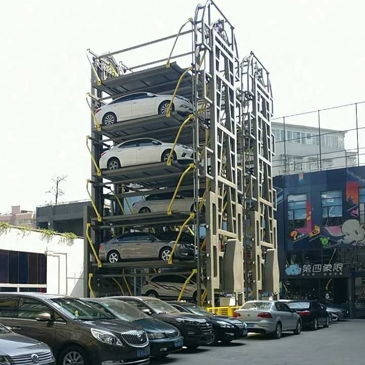 
2017 smart car parking system rotating parking solution 