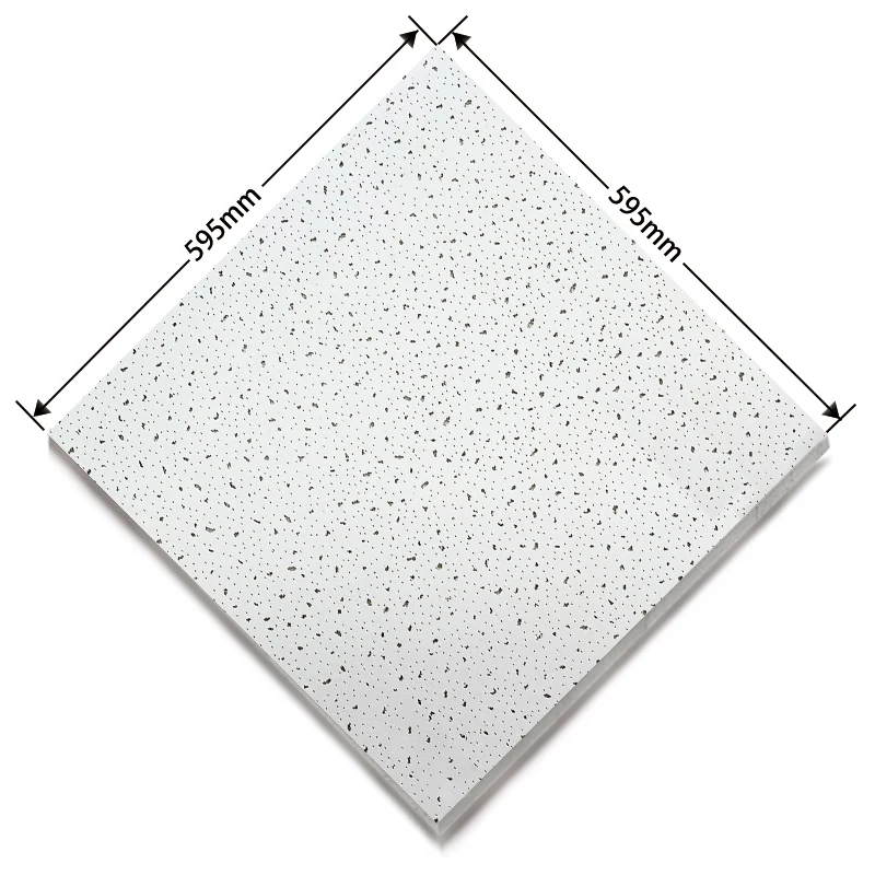 Acoustic Mineral Wool Ceiling Board 595x595x12mm