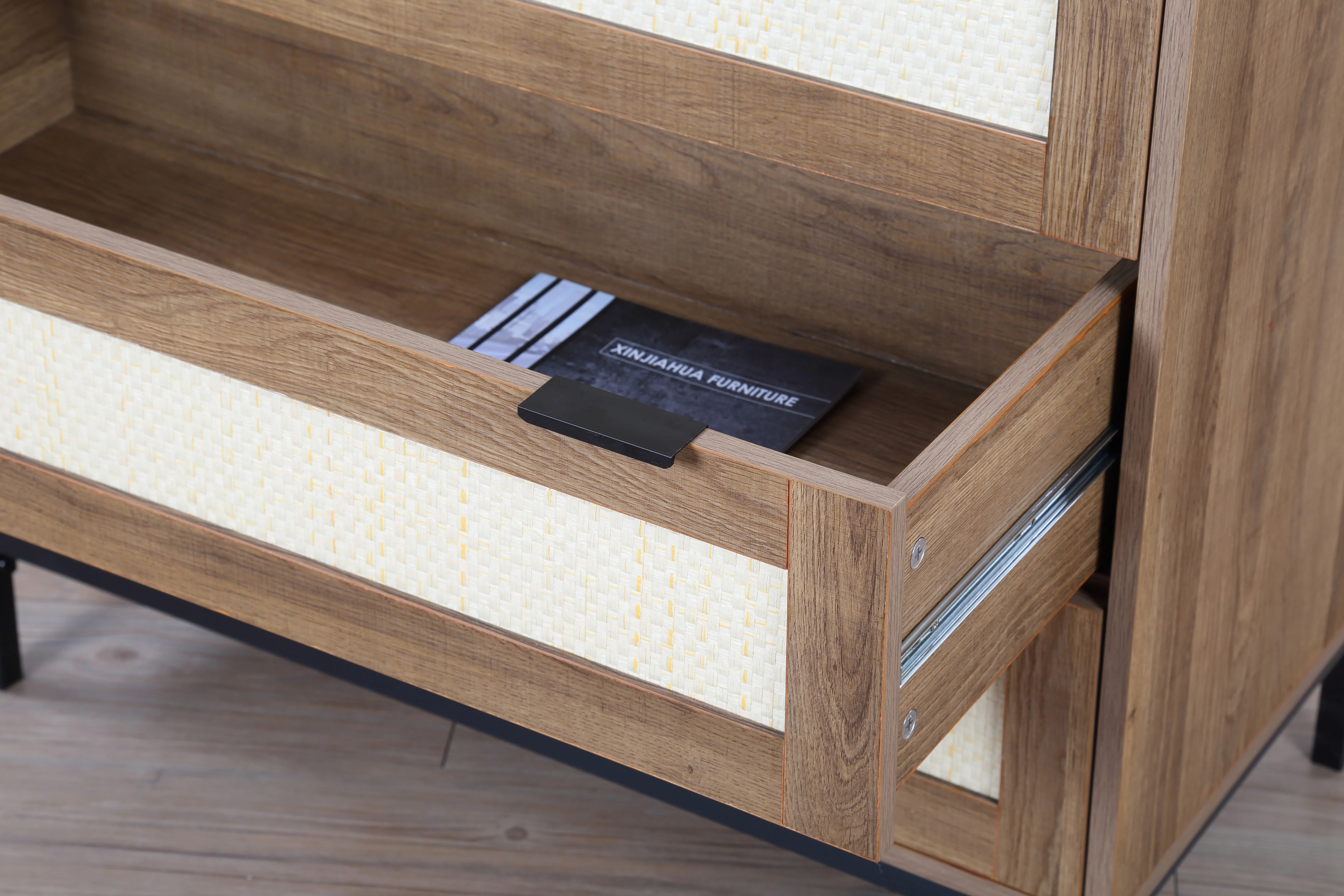 JUSTHOME home hotel bedroom furniture modern nightstand bedside night table with 4 drawers