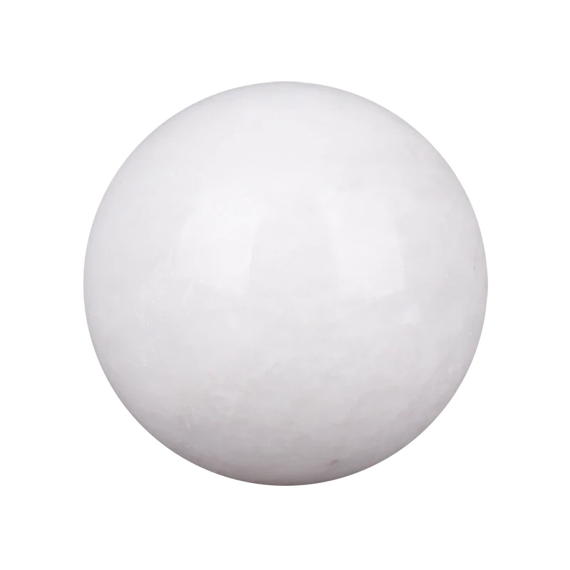 25 Pcs 4Cm Yellow Cora White Black Grey Mix Color Crystal Marble Stone Sphere Ball