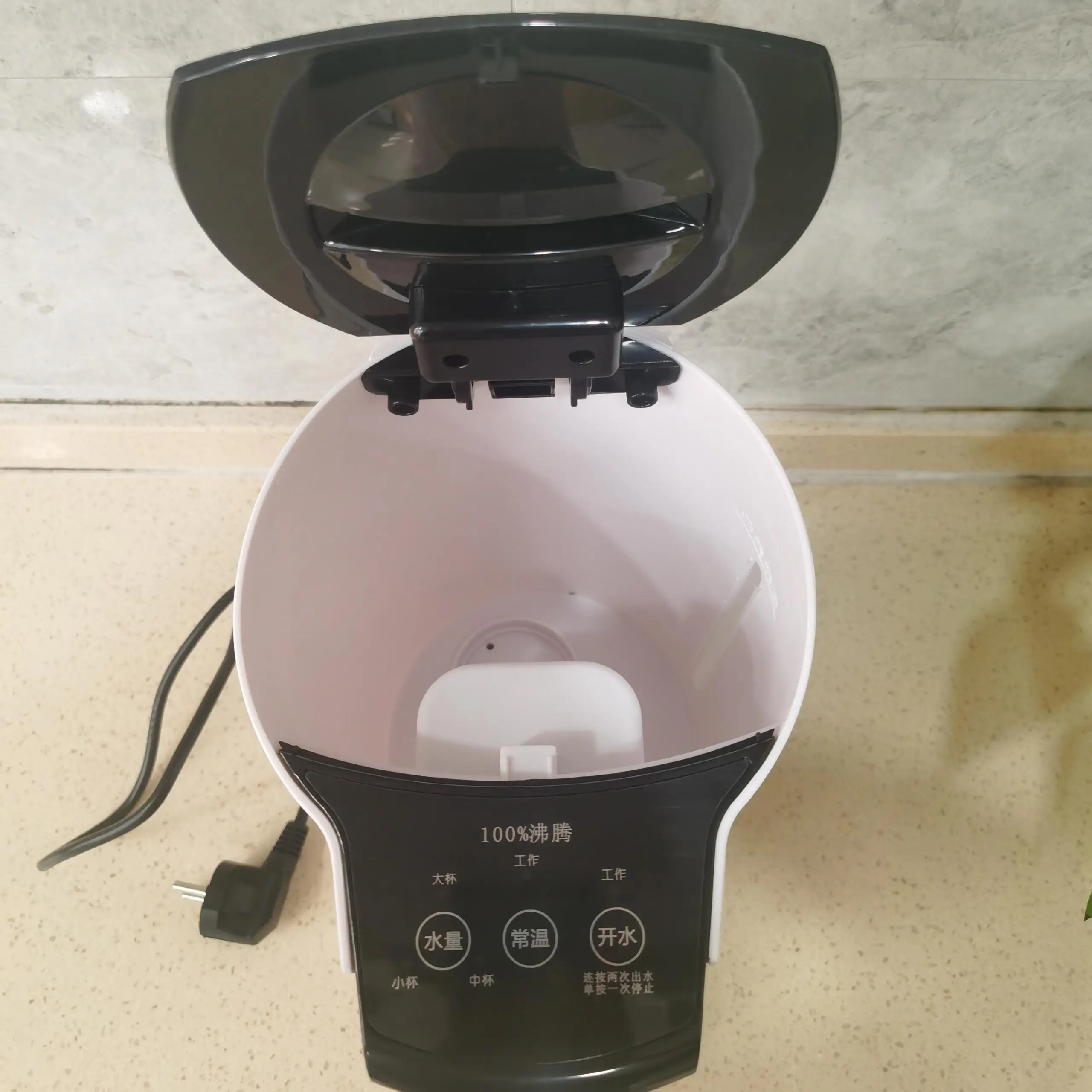 Автоматическая 2.7l 2200W портативный Бесплатная установка для подогрева воды рабочего стола интеллектуальное управление диспенсер