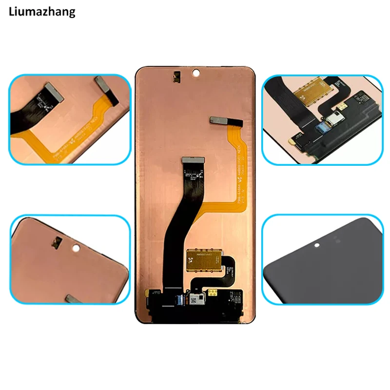 Оригинальные ЖК-дисплеи для мобильных телефонов Samsung Galaxy S8 S9 S10 S10E S20 S21 S22 Plus сенсорный экран в сборе с