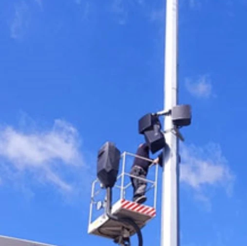 sound system outdoor professional 300w 2 way public address powered horn speaker