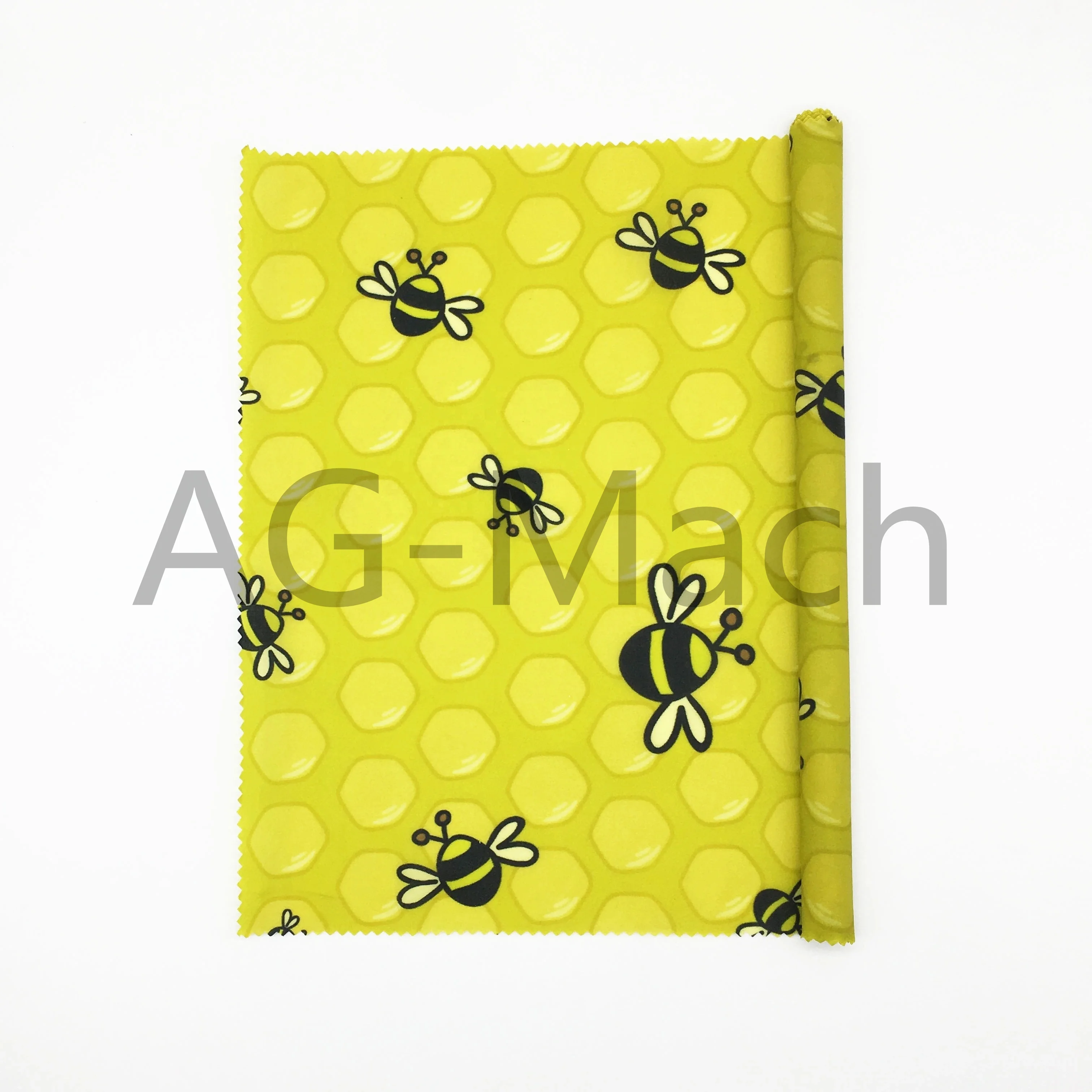 
2021 HOT Product Organic Food Grade Cotton Fabric Sandwich Reusable Beeswax Food Wrap Roll 