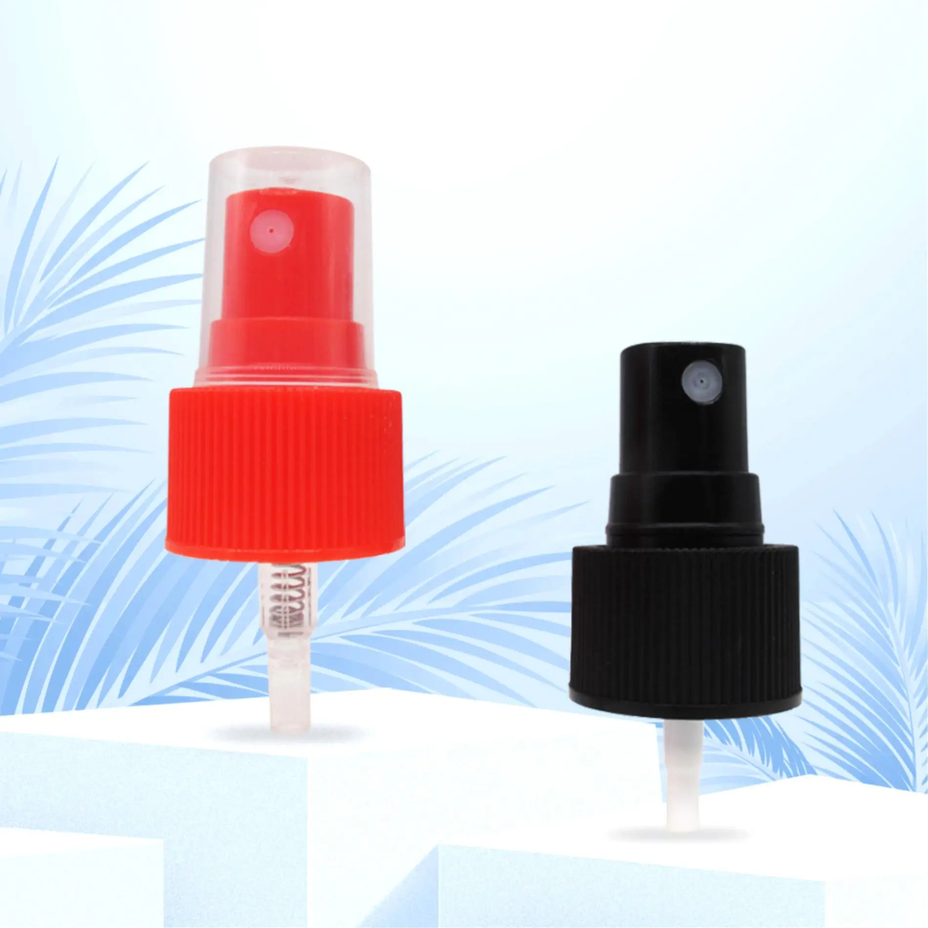 Factory Direct Sales18/ 24/28/410 PPPlastic Spray perfume sprinkler Alcohol nozzle plastic sprayer