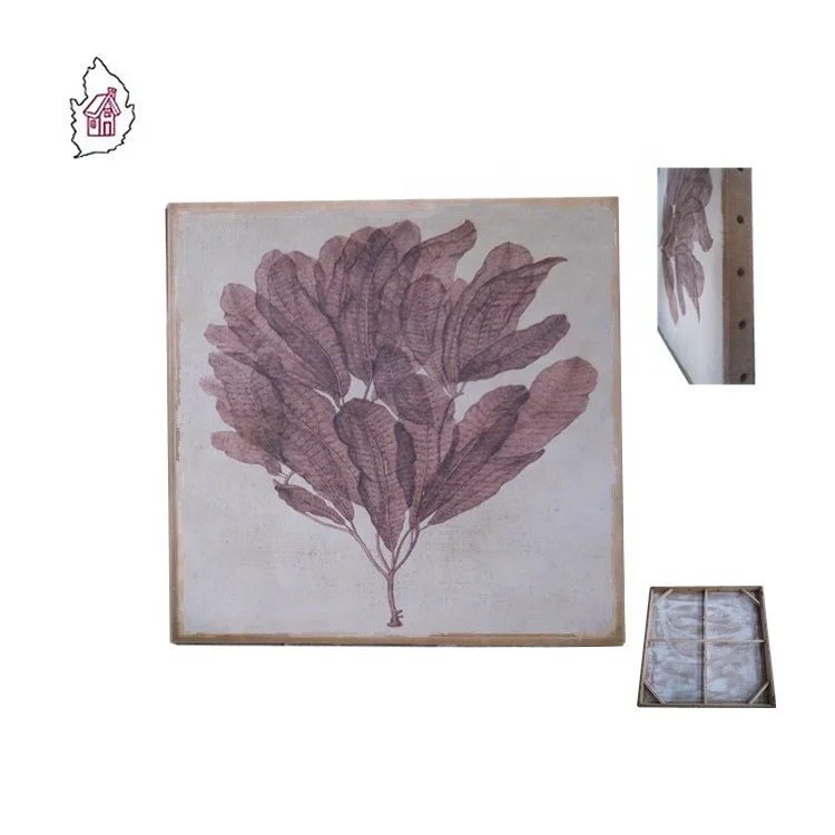 shabby chic Home decoration prints canvas linen painting wall art