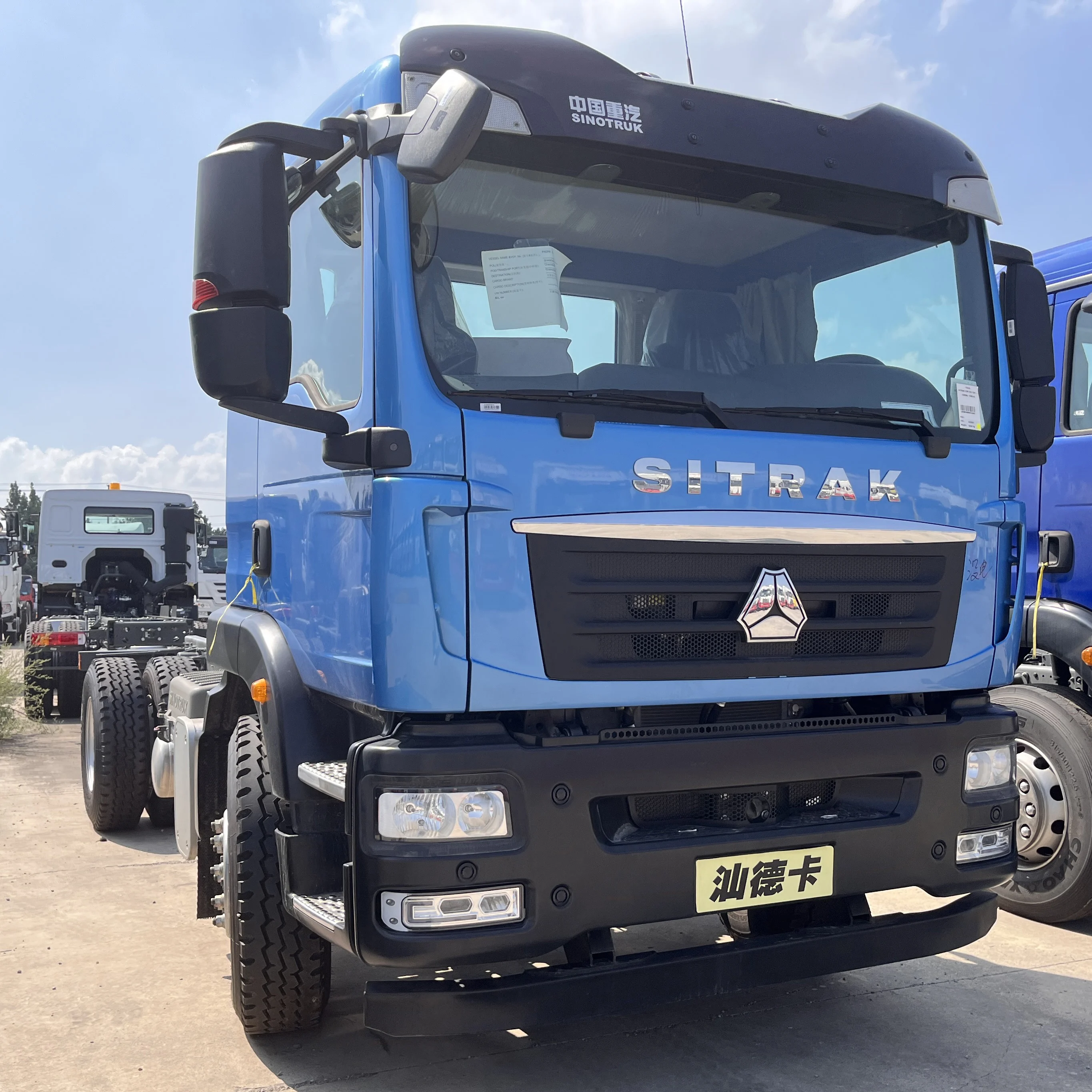 SITRACK C5H Левый ручной привод 6x4 10 колесный тягач для продажи