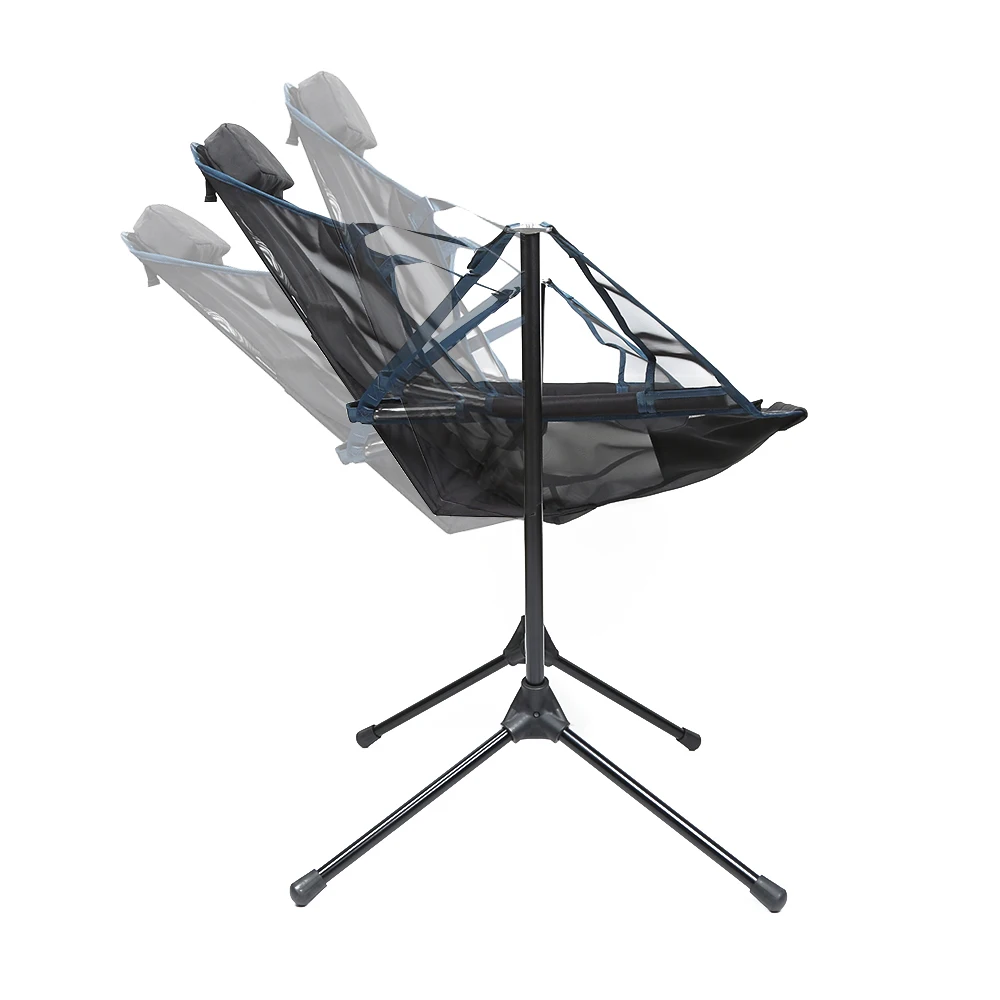Relax Folding Recliners Camping Swinging Rocking Moon Chair for Outdoor Picnic