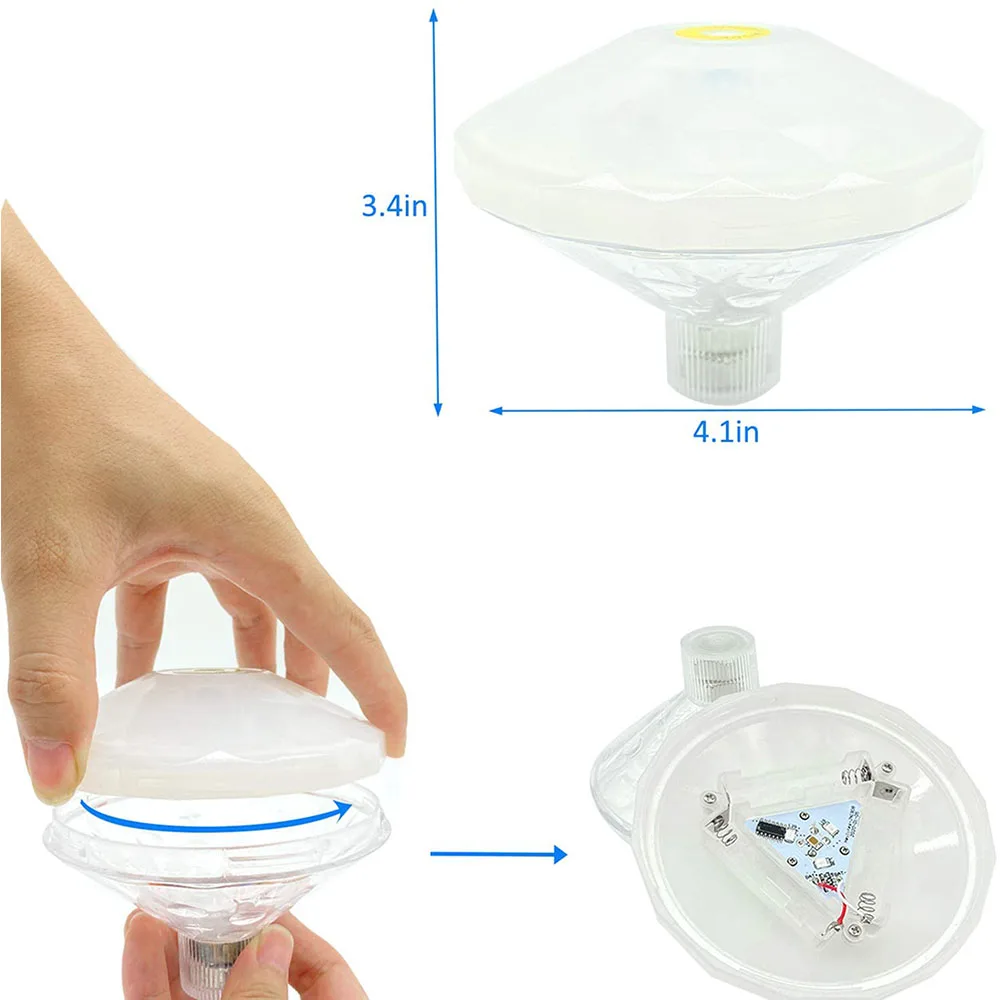 led light RGB wholesale high quality ip56 floating led pool light for swimming pool