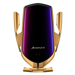Fashion Creativity R2 Automatic Induction Wireless Charger Car Mobile Phone Holder Wireless Charging