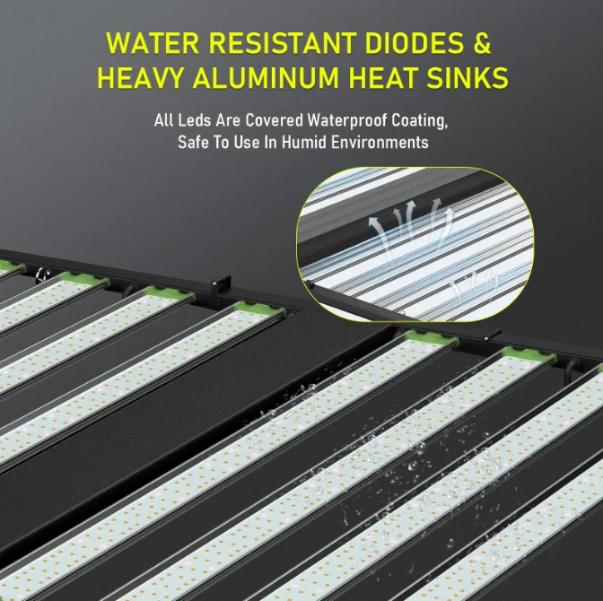 Full Spectrum Light 660nm Plant Light 800w 1000w 1200w LED Plant Grow Lamp For Indoor Vertical Farming