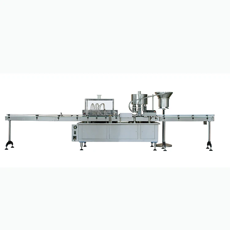 SUS 304 Stainless Steel Pharmaceutical Production Line Syrup/Oral Liquid Filling Machine