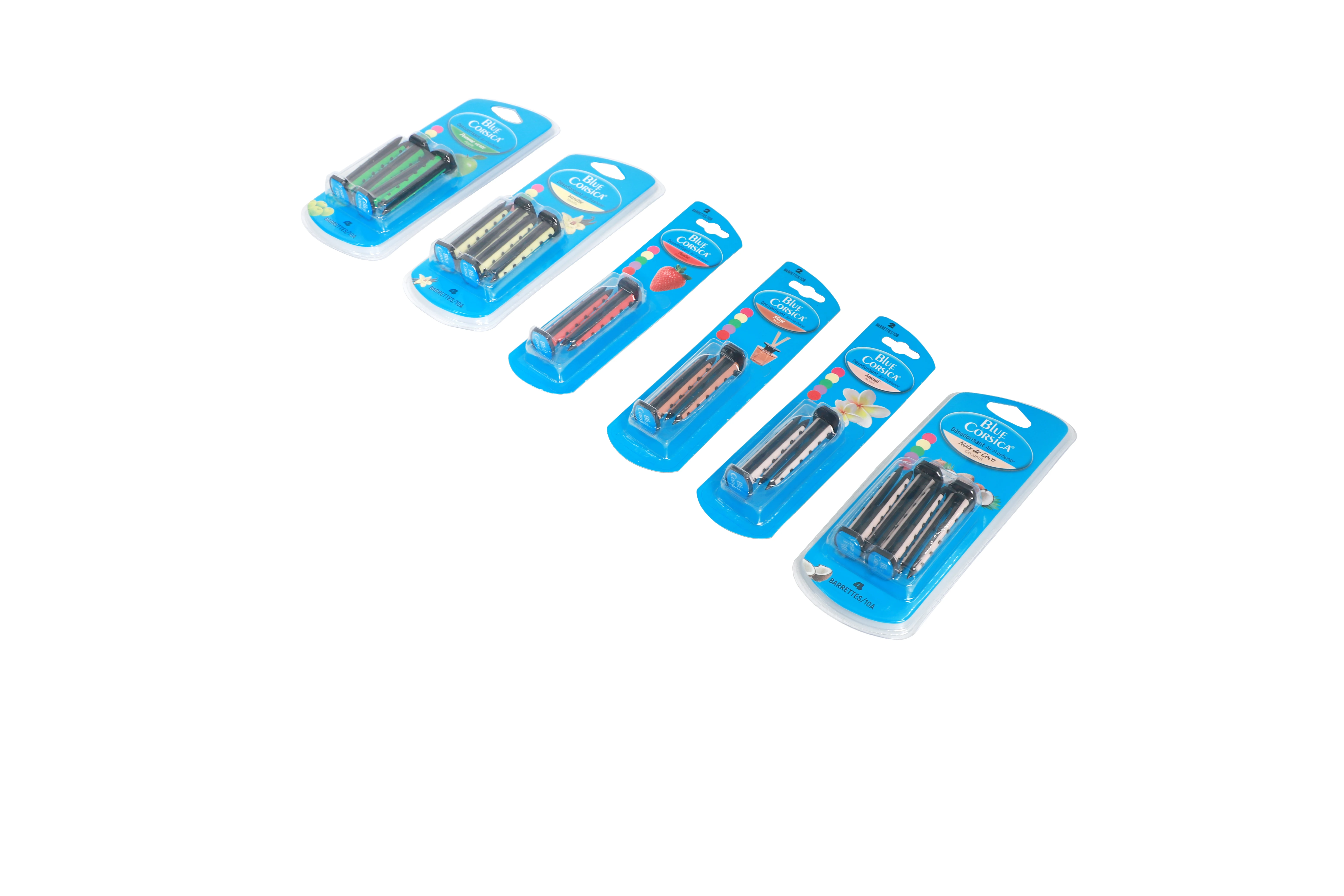 Promotion custom different scents long lasting car vent clip air