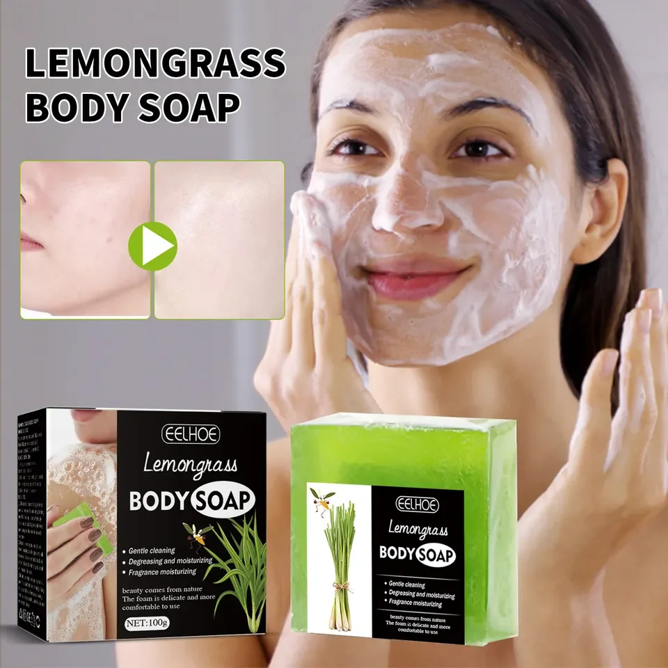 Hot Natural Skincare Herbal Acne Removal Skin White Lighten Bath Soap For Face And Body Private Label Gently Cleans Soap