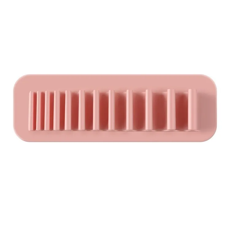 Bathroom bathroom multi-functional toilet with suction cup drying rack silicone suction wall makeup brush storage rack