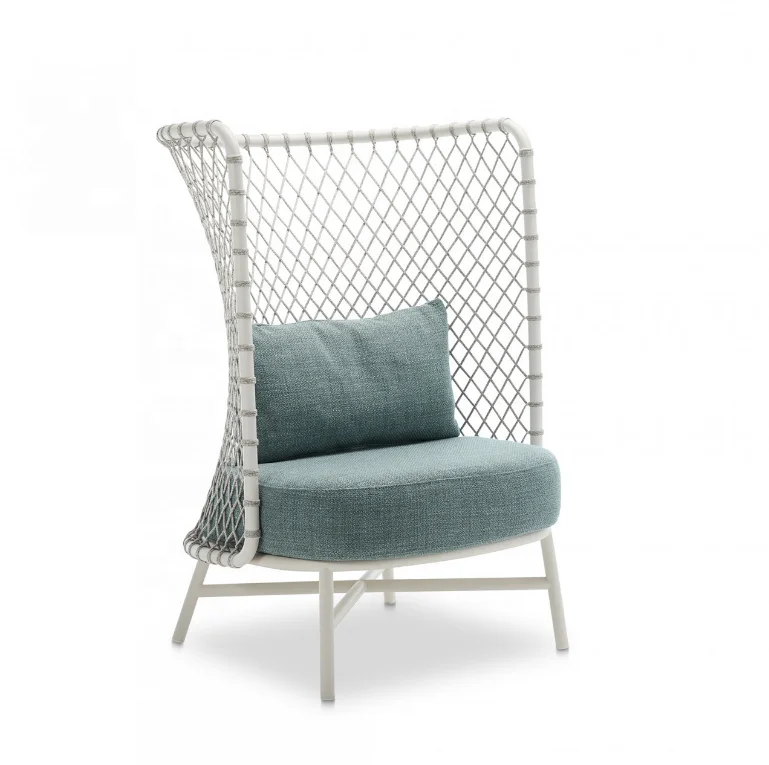 Chinese garden Furniture Waterproof Fabric Outdoor Rope Lounge Sofa Set