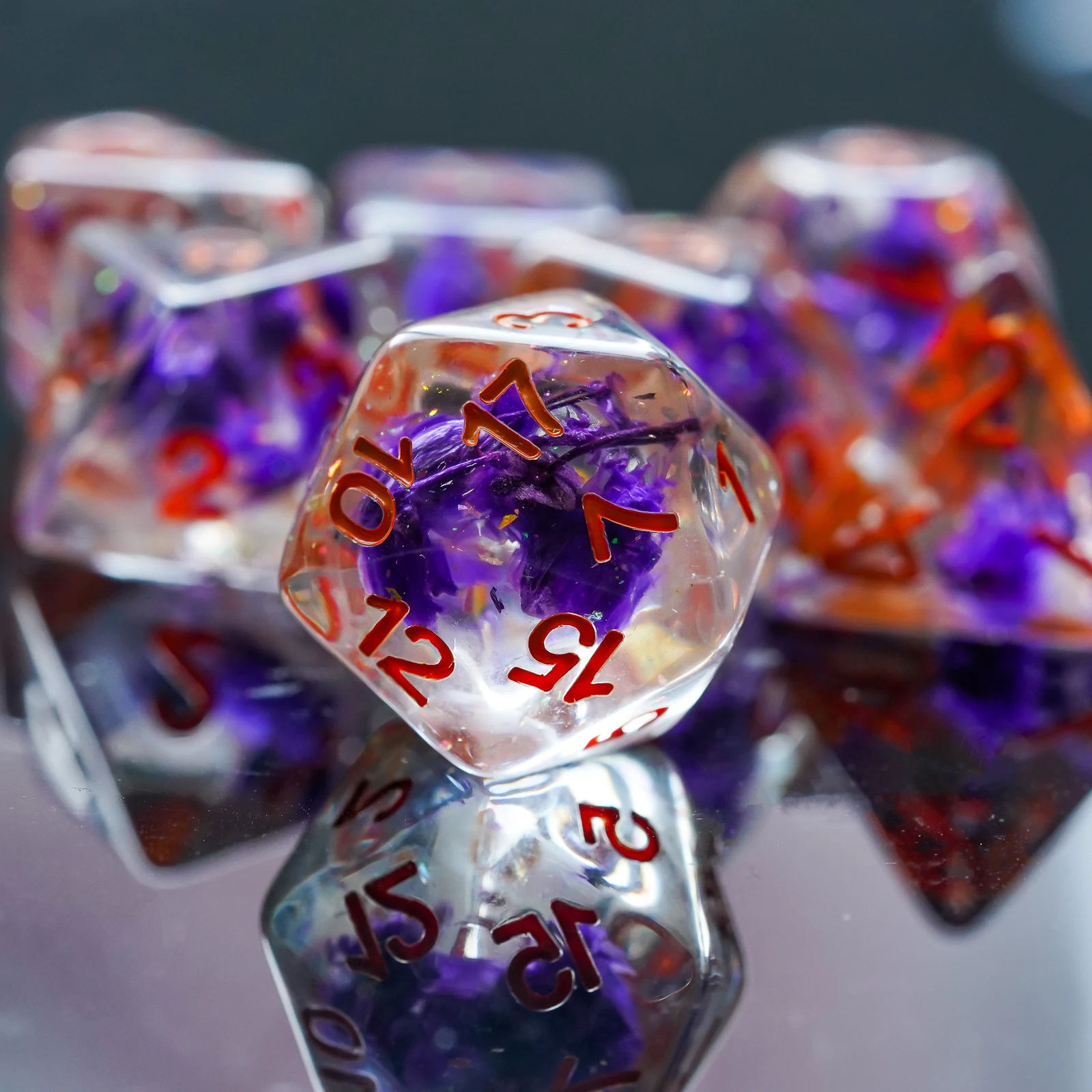 Набор многогранных игральных Кубков для DND RPG настольных игр или карточных Dungeons