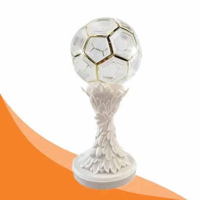 Custom high quality football trophy price discount Creative Metal trophy Football match trophy souvenir
