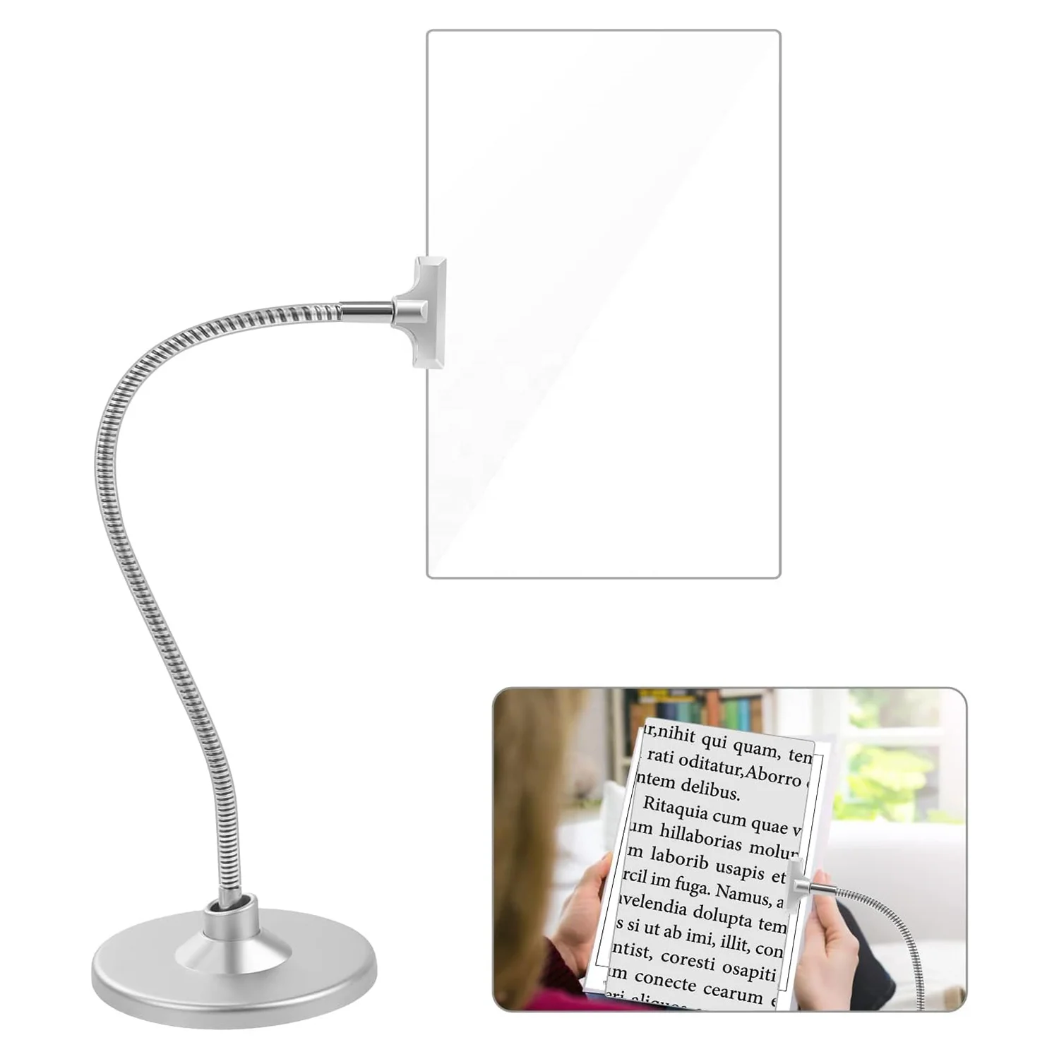 desk magnifier esthetic magnifying accessories glasses useful for readers