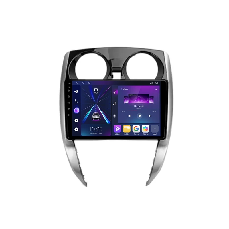 Автомобильная мультимедийная система Android 10 4 + 64 ГБ 2DIN универсальный GPS Wi-Fi радио стерео для Nissan Note 2 E12 2012 - 2021