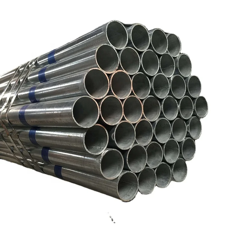 Pipes Hot Rolled Zinc Coating Round Steel Galvanized Bs 1 - 20 Mm 5 Tons within 25 Days T/T 30% ASTM A53/A106 Q235 Non-alloy
