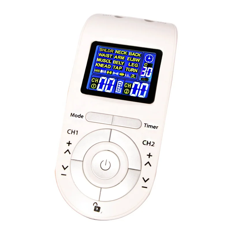 
Portable Digital Therapy Machine Pain Relief Tens unit Muscle Stimulator 