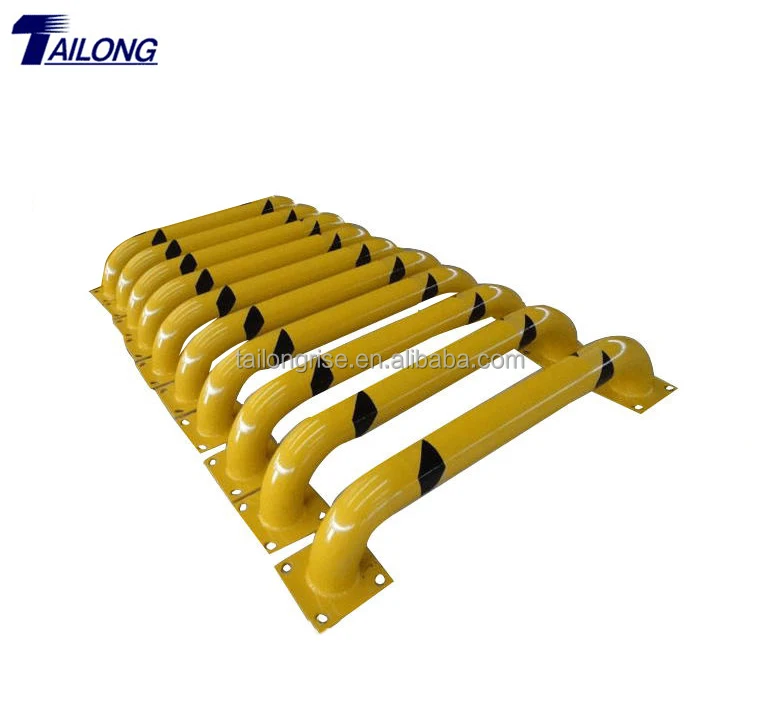 Low Profile U Shape Safety Bollard Barrier, Machinery Guard Metal MG3609
