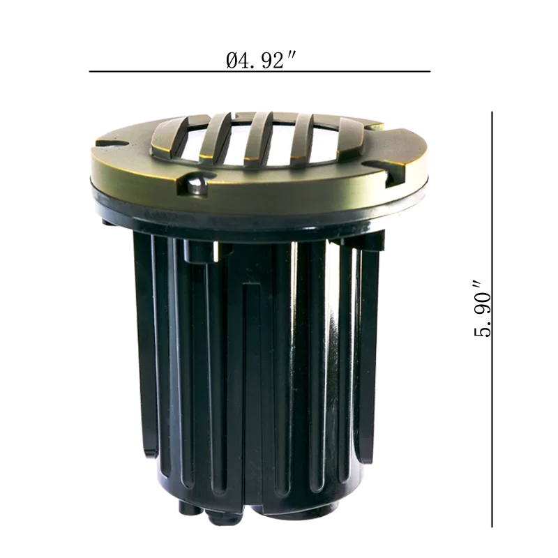 Ledstory Led Dimmable Downlight Well Light Fixture Low Voltage Outdoor In-ground Landscape Lighting