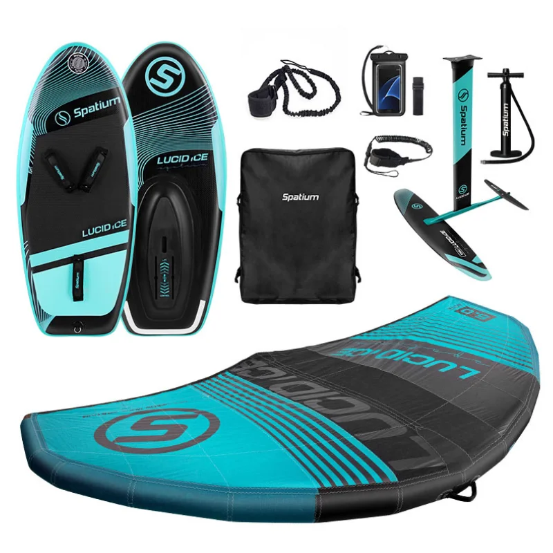 Spatium New Arrival Kite Surf Board Wholesale Customized Inflatable Wind Wing Hydrofoil Board for Surfing