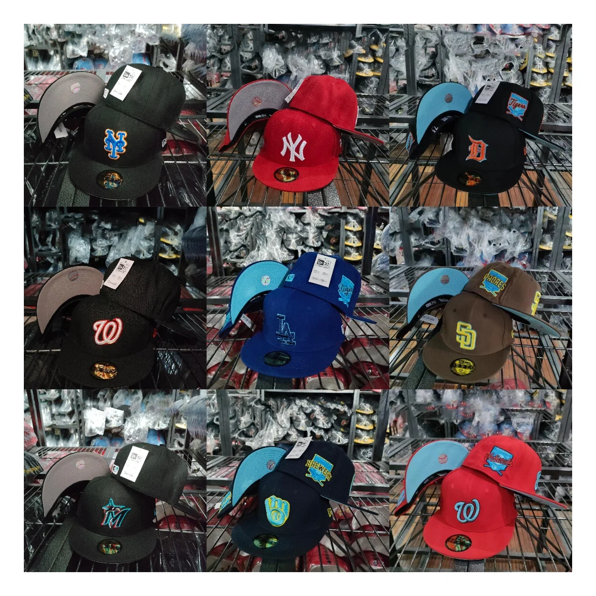 Manufacturer luxury hip hop flat new york baseball caps custom high quality trucker five panel closed brand cap with logo